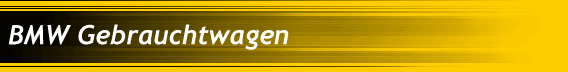 BMW Gebrauchtwagen